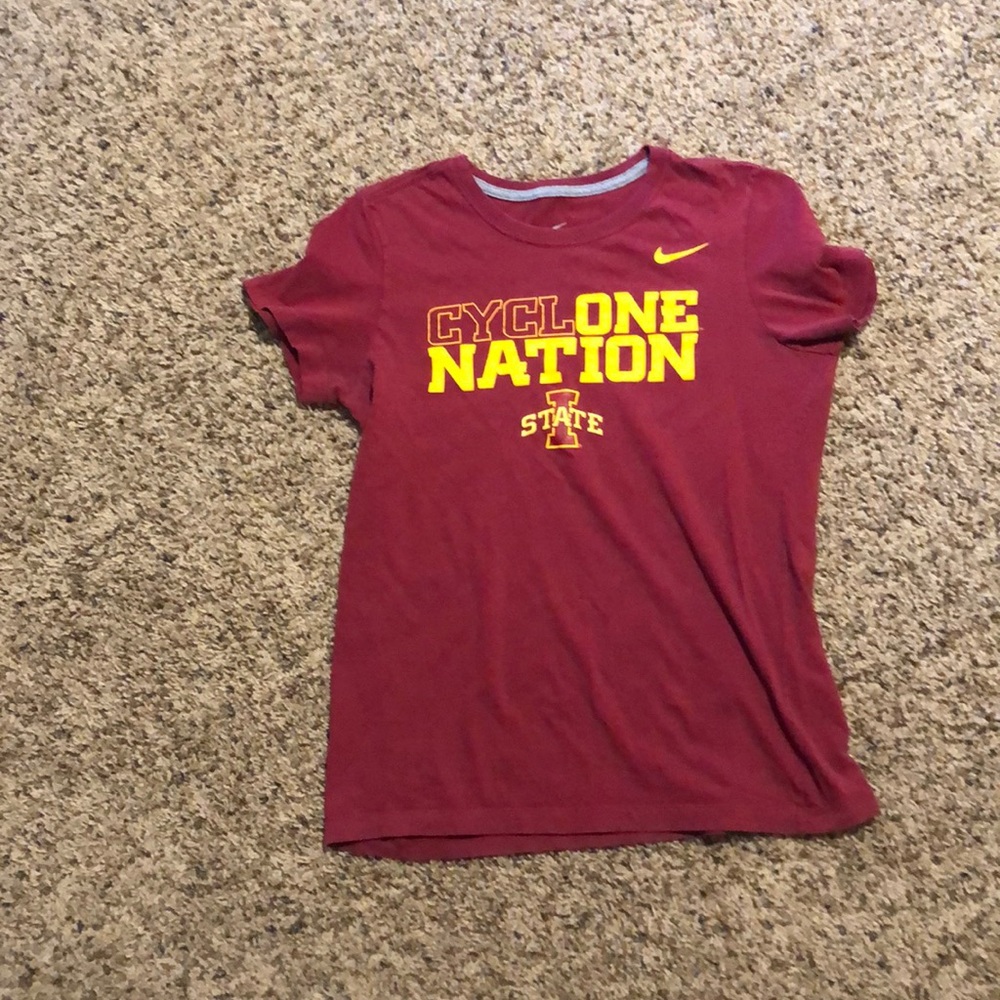 Iowa State University Nike T shirt Large